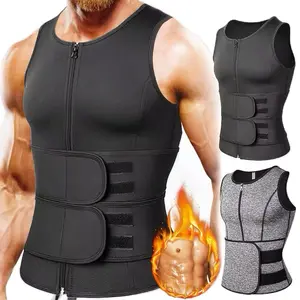 Pressure Fit Thermo Core Vest - Adjustable Fit with Zipper Closure, Ideal for Fitness and Daily Wear