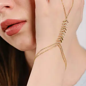 New European and American geometric bracelet simple jelly diamond bracelet adjustable bracelet Bracelet