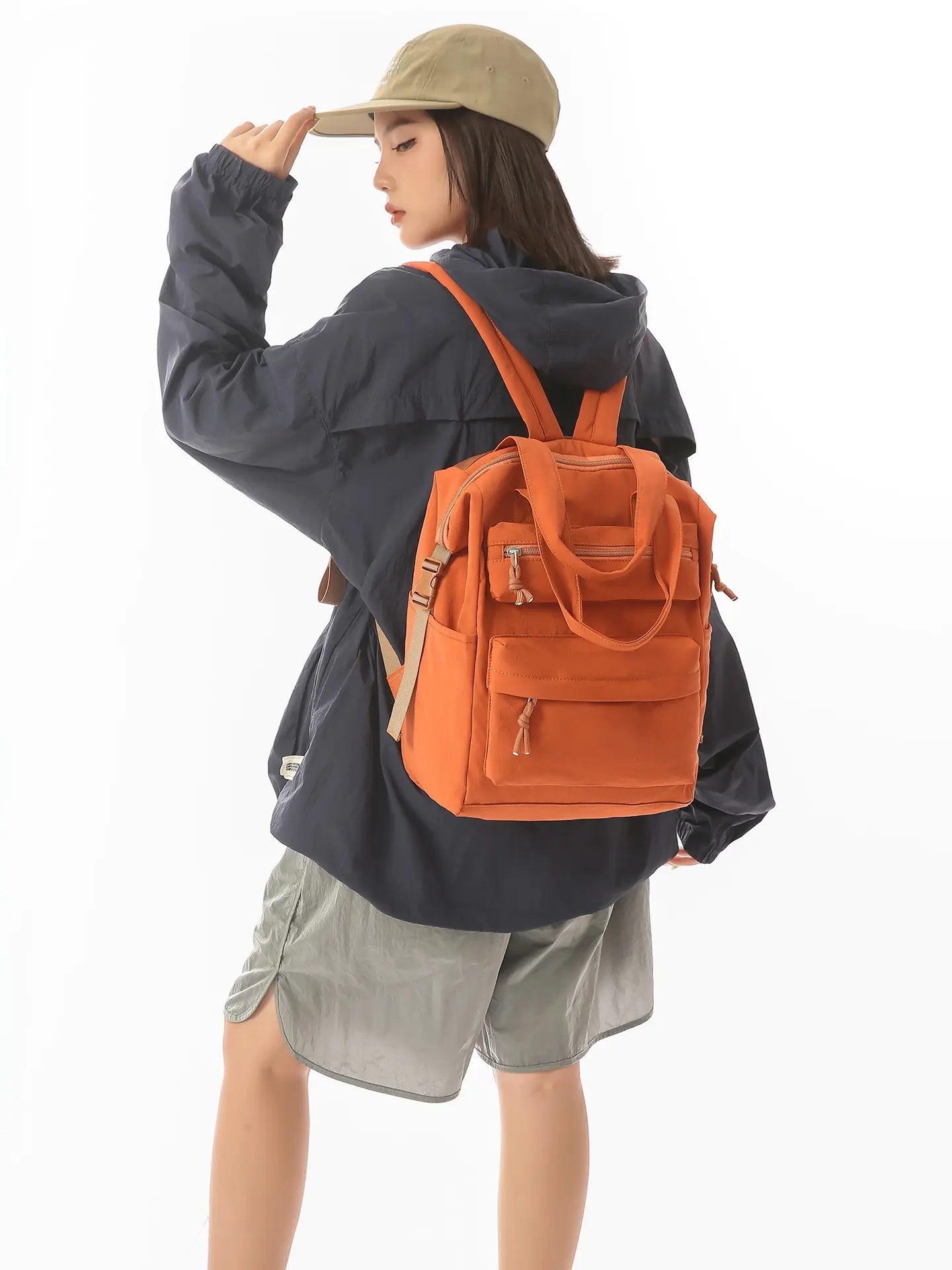 Women's Large Capacity Backpack, Casual Backpack, Versatile Commuter Laptop Bag, Lightweight Travel School Bag, Waterproof Mommy Bag, Easy Carry