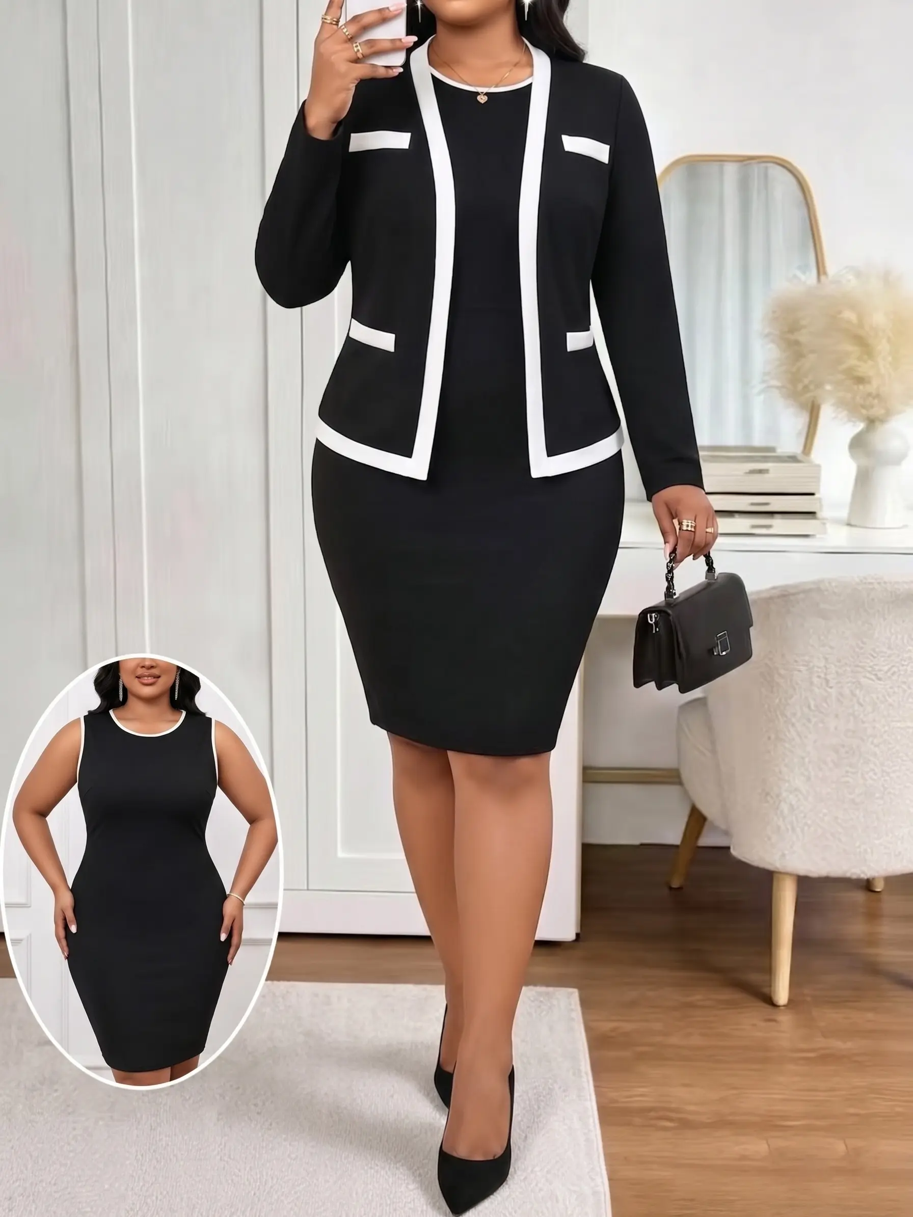 what to wear over formal dress when cold - TikTok Shop