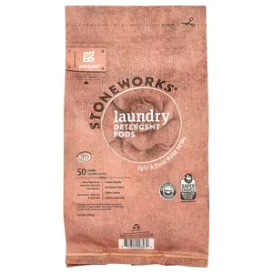 Grab Green Stoneworks®, Laundry Detergent Pods, Rose Petal, 50 Loads, 1.65 lbs (750 g)