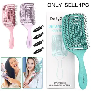1 Pack Curl Defining Brush, Curly Hair Brush, Vented Hair Brush for Detangling, Shaping and Defining Curls For Women and Men Less Pulling , Comb for Curly Hair, Hair Care Comb, Hair Styling Combs