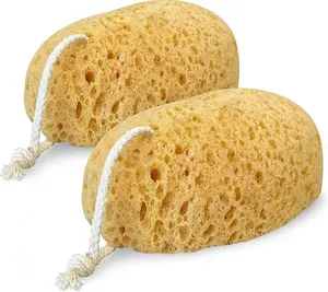 Bath Sponge, Exfoliating Body Sponge Large & Soft Shower Sponge, Foam Loofah - 2 Pack