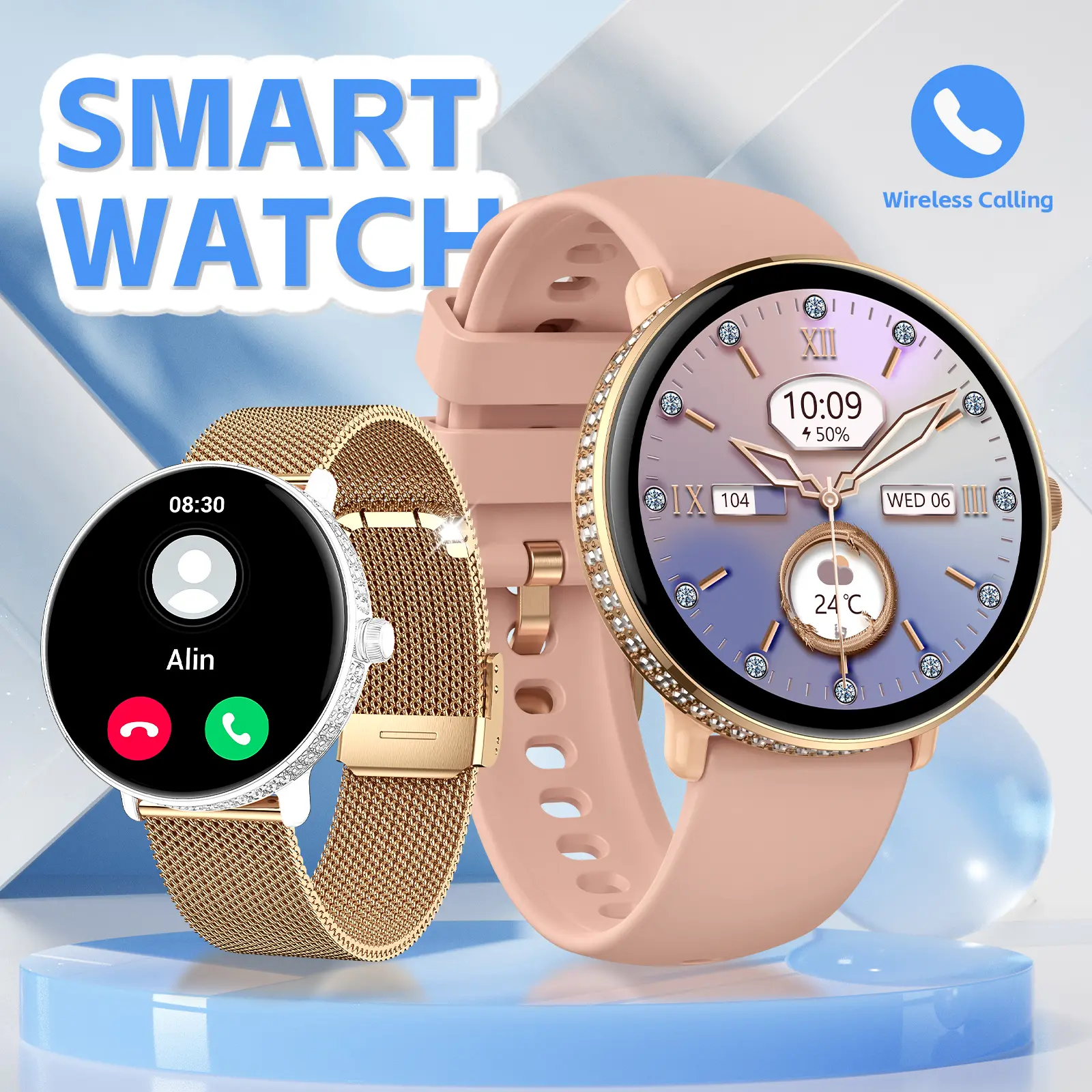 Sport Smartwatch For Running With Long Battery, Men's Smartwatch For iPhone With Music Control, Women's Smartwatches For Android With Camera Control, Birthday Gift, Gift For Men, Womens Gift