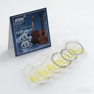 IRIN Soft Nylon Classical Guitar Strings 6-String Acoustic Guitar Accessories Comfortable Sound for Daily Practice and Music Learning