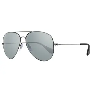 Ray-Ban Pilot Sunglasses RB3558 91396G Antique Matte Black 58mm