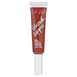 L.A. Girl Glazed Lippie, Lip Serum, GLG955 Nudie, 0.4 fl oz (12 ml)