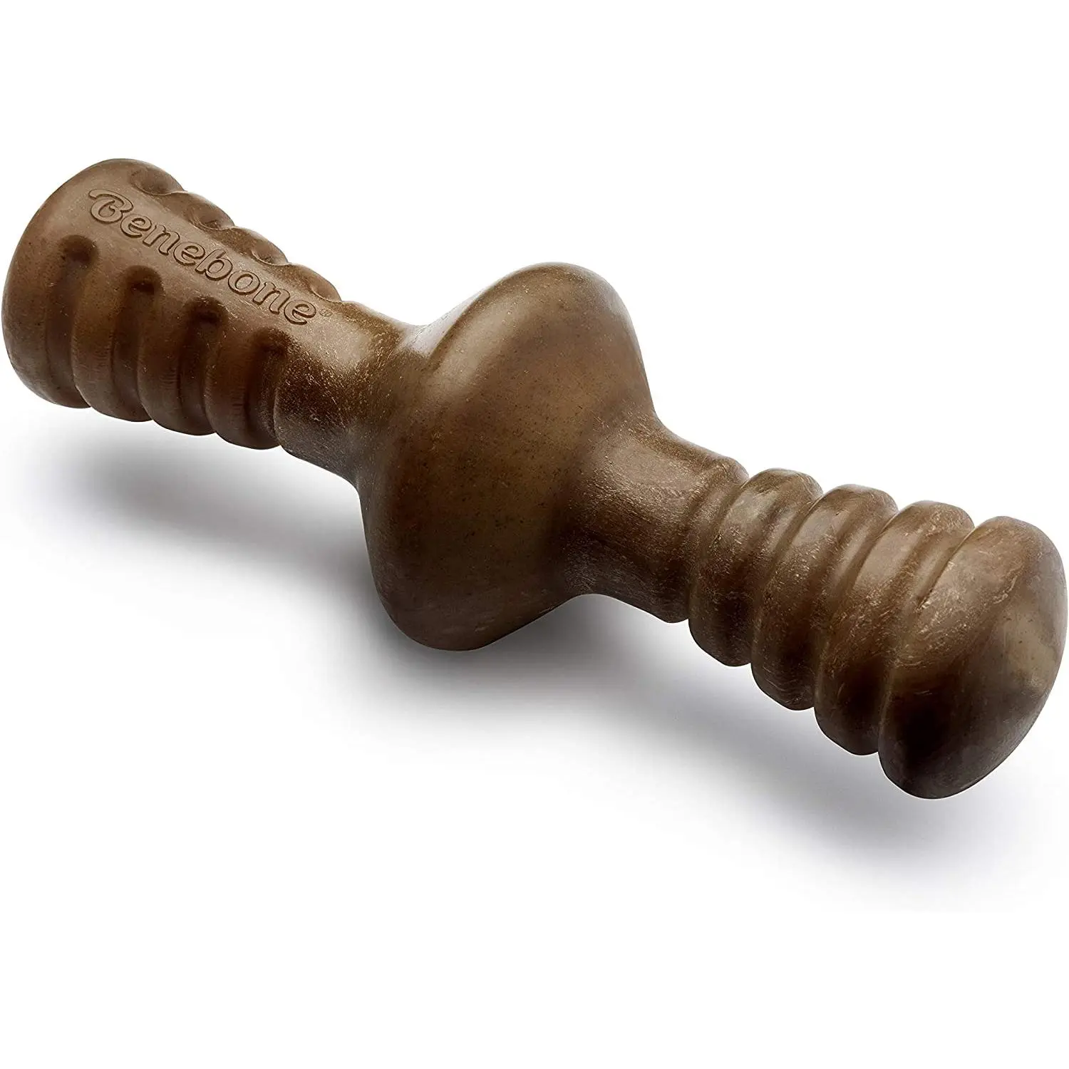 Benebone Zaggler Rolling Dog Chew Toy for Aggressive Chewers, Real Bacon, Made in USA, Giant Benebone