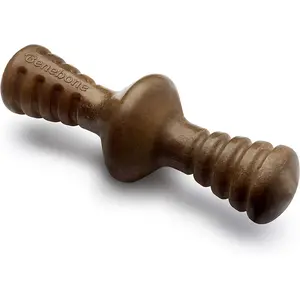 Benebone Zaggler Rolling Dog Chew Toy for Aggressive Chewers, Real Bacon, Made in USA, Giant Benebone