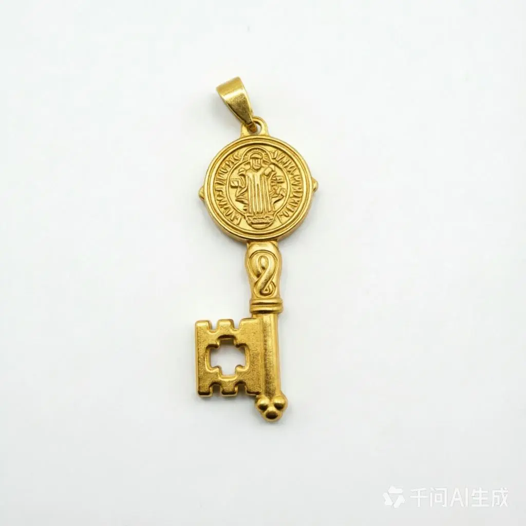 Key Pendant Necklace