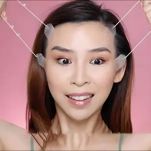 Transparent Invisible V Face Patch, Facial Lifting Tape, Small Face Stretch Sticker, Physical Lifting Beauty Aid, Makeup Dedicated Patch