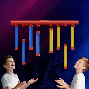 Reflective Drop Bar Challenge Game Set, Hand-Eye Coordination Training Toy for Kids and Adults, Fun Family Game Needs 3 Aa Batteries