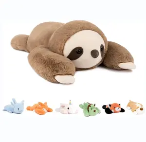 Niuniu Daddy Weighted Plush Sloth Gift for Boys Girls