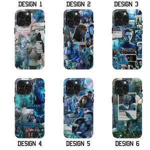 6 Styles Avatar Movie 2025 Nature Harmony Style Phone Case Pandora's Underwater World Phone Case for iPhone 16 15 14 13 12 11 Pro Max 8 Plus X, Samsung Galaxy S24 S23 S22