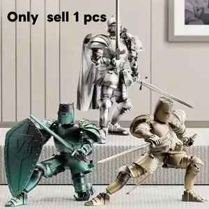 Medieval Knight Action Figures, Printed Multi-Jointed Movable 13-Axis, Printing Detail, Printed Detailing, Ideal for Kids & Adults, Versatile Accessory, Perfect Gift Choice