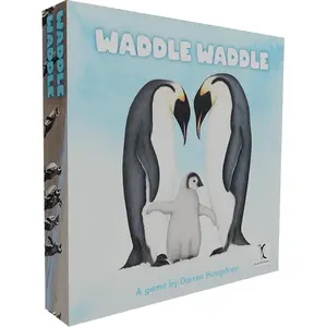 Brush-Tail Games Waddle Waddle - Penguin Board Game -Fun for the Whole Family