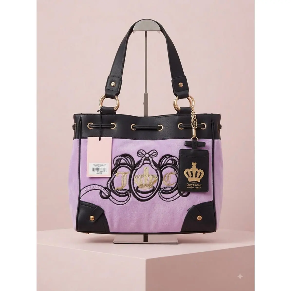 Juicy Couture Purple Daydreamer Handbag - Brand New Girly Purse with Crown Design & Same Day Shipping 📦💜