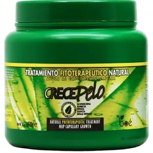 Boe Crece Pelo Natural Phitotherapeutic Treatment 36 Ounce - Natural Phototherapy Treatment for Skin Health and Growth 36.oz