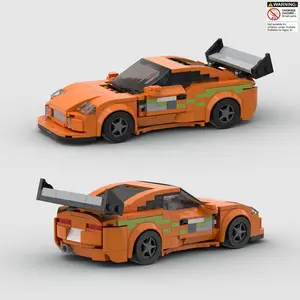 371 Piece Speed Racing Car Model Building Set, Assembly Building Blocks, Kids Educational Assembling Toy, Detachable Rebuildable Puzzle Game, Perfect Christmas Gift for boyfriend, husband and son, Model Car Kit