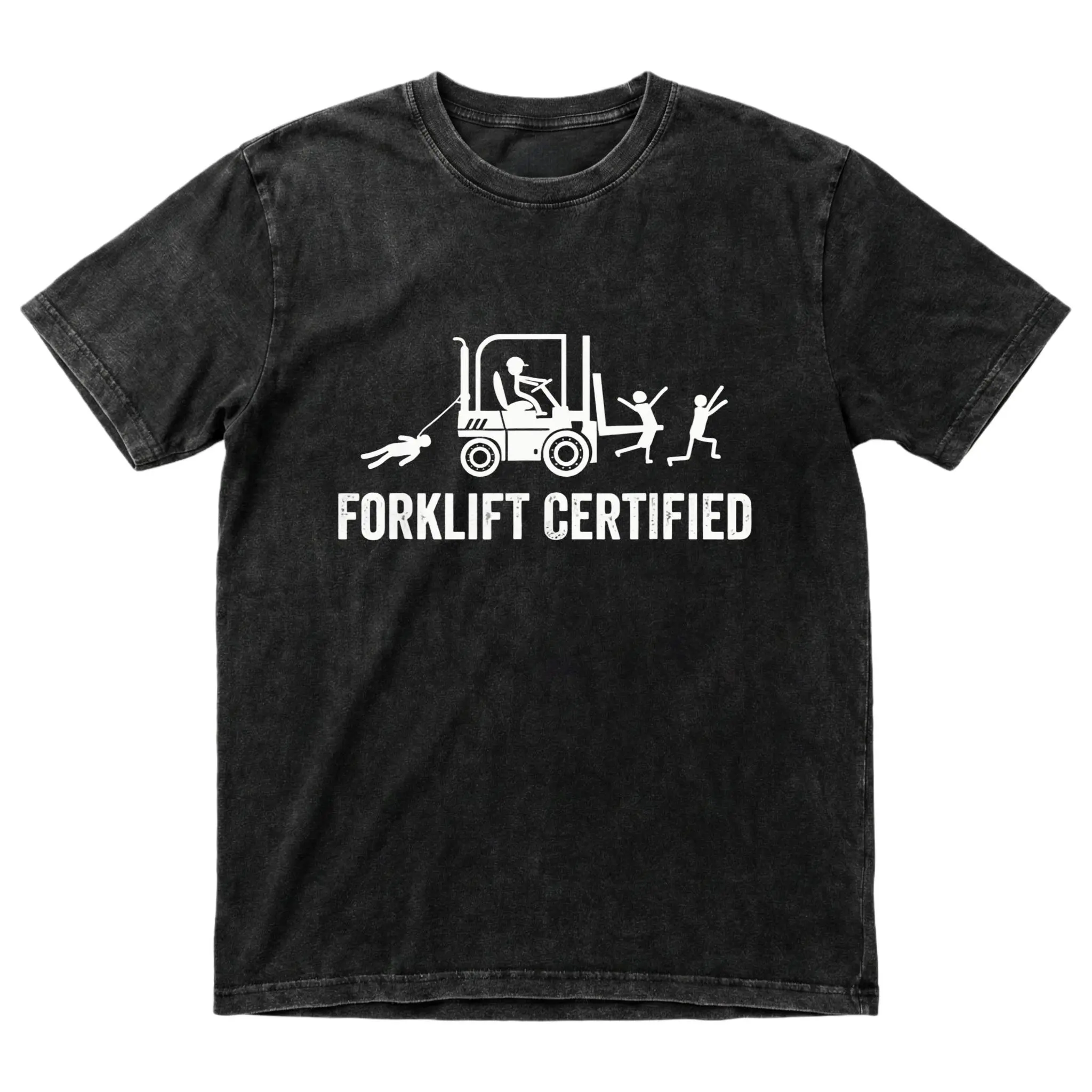 Washed T-shirt-Black