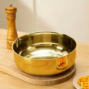 Large Stainless Steel Mixing Bowl, Corrosion Resistant, Deep Wide, Ideal for Kneading Dough, Washing Vegetables, Noodles, Soup Preparation