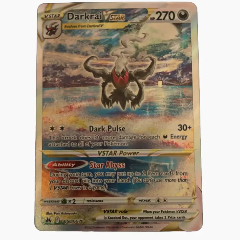 abra pokemon card 49 82 Darkrai - 87/147 - Burning Shadows