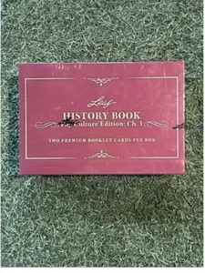 Leaf History Book Pop Culture Edition Hobby Box