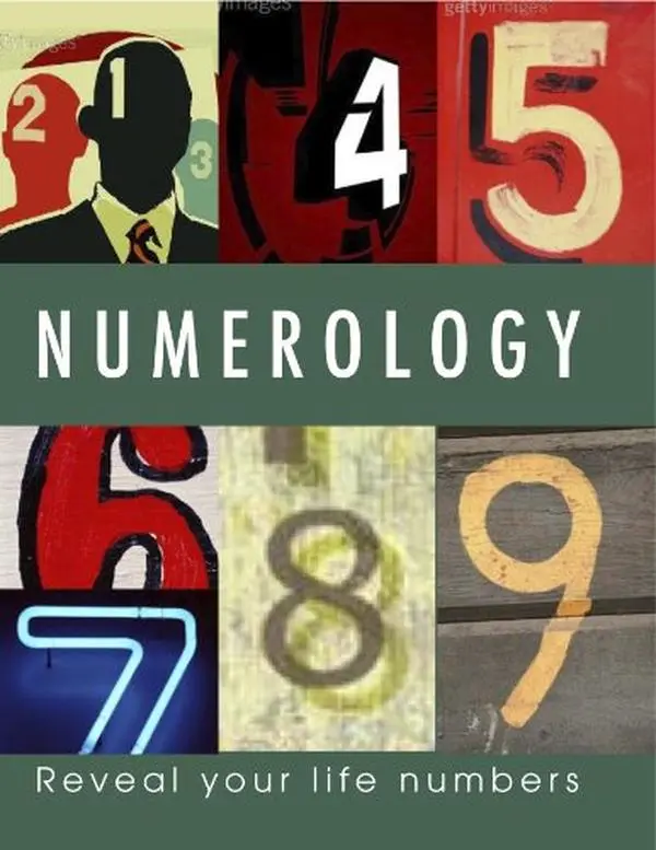 Used Numerology: Reveal Your Life Numbers Book by William Field, Hard Cover Edition