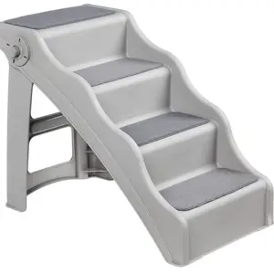 Top Paw 4-Step Foldable Plastic Steps