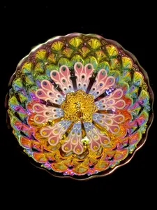 Solar Peacock Phoenix Cup | Glows with 7-Color Feathers, Mythical Awakening