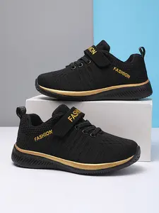 Girls' Multi-Color Casual Sneakers Velcro Strap Lightweight Breathable for Sports Outdoor Daily Wear