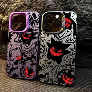 Pokemons Gengar Pocket Monster Hot Anime Coque For Apple iPhone 17 Air 16e 16 14 15 13 11 Pro Max Plus 12 17Pro Case Phone Cover