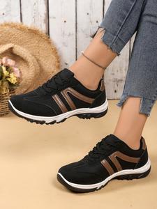 women's breathable lightweight sport shoes, pu upper material, rubber sole, medium width, all season wear, casual & comfortable design