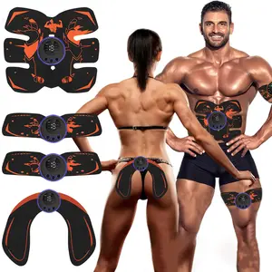 Abdominal Exerciser, 1 Set Multi-part Complete Muscle Exerciser with  8 Modes 19 Levels Of Intensity, Fitness Equipment for Tummy/Glutes/Arms/Legs