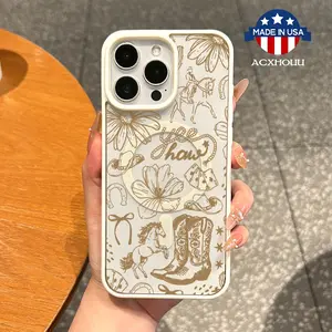 Premium Magnetic Case for iPhone11/12/13/14/15/16/promax Western cowboy theme MagSafe Ready,Anti-Fall,Ultra-Thin Design|Perfect for Everyday Use
