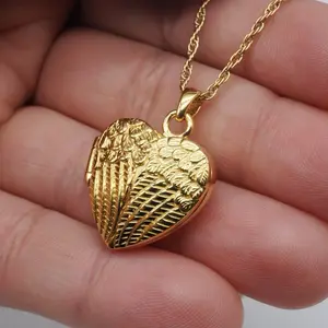 Heart Necklace for Ashes Jewelry Keepsake Urn 14k gold plating over 925 sterling silver Solid Heart Pendant Filling Kit Included Chain Included