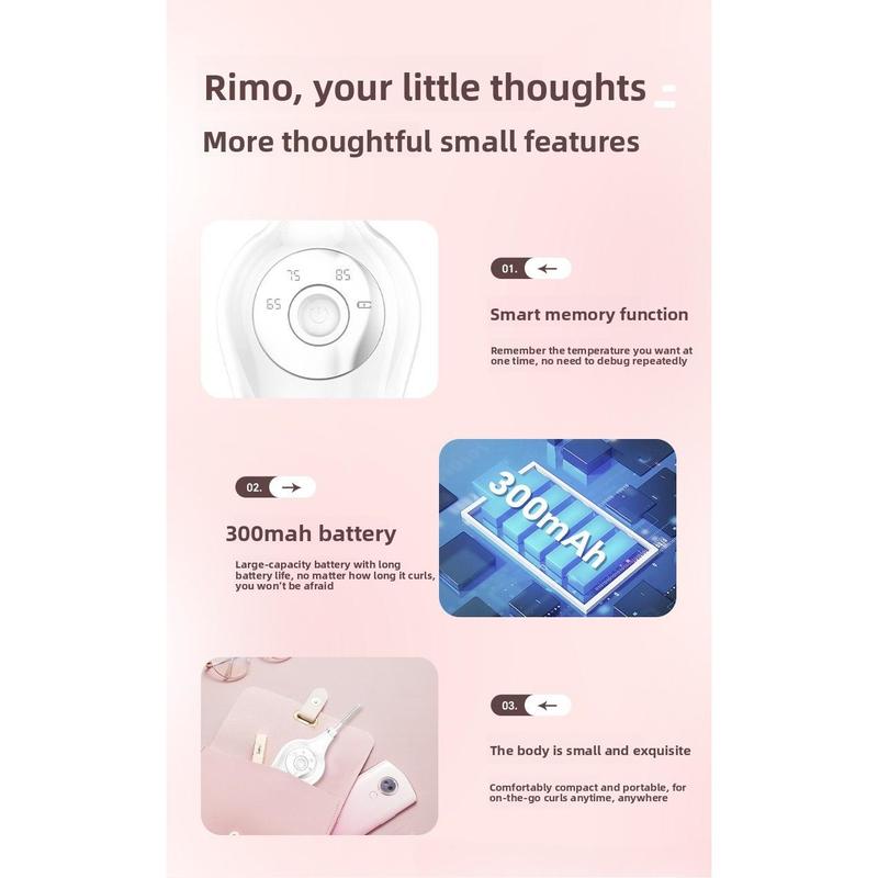 Three-in-one multi-temperature adjustment, anti-scald design, long-lasting curl, fast heating, creates naturally curled eyelashes, a professional eye makeup tool suitable for women and girls.