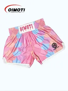 Unisex's All Over Print Boxing Shorts, Breathable Comfortable Gym Shorts, Men's Sportswear for Boxing Training Running, Breathable Printed Shorts