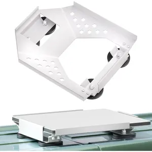 Starlink Mini Magnetic Mount Car Roof Mounting Kit, Starlink Mini Accessories Quick Release Mount for RV Van Boat Yacht Trucks Vehicle, Four-Sided Protection, 220lbs Magnetic Suction,White