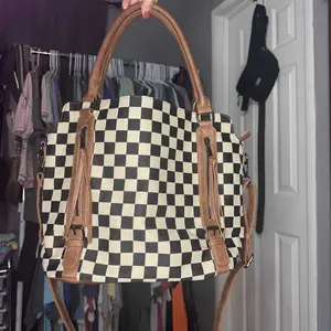 Plaid Retro Handbag Large Capacity Bag Set Fashion Crossbody Commuter Shoulder Bag, Stylish and Versatile Design,Christmas Gift,25 fall&winter