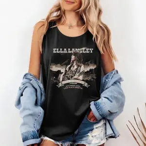 Comfort Colors Ella Langley Still Hungover Tank Top, Tour 2026  Country Concert Tank, Vintage Western Tour Tank Top, Country Music Fan