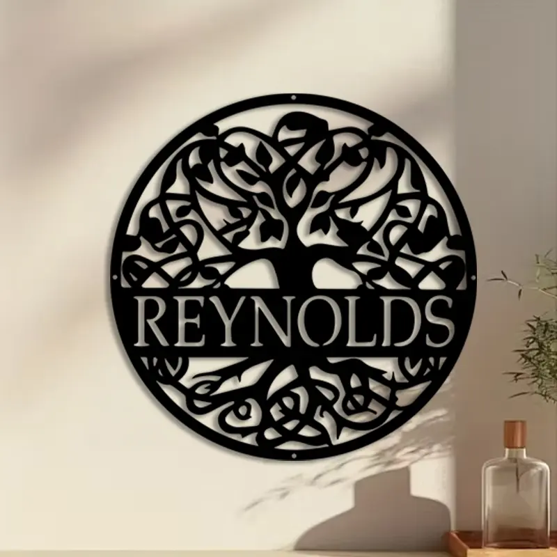 1pc Celtic Tree Metal Wall Art, Celtic Tree Statue Mural, Perfect for Foyer Wall, Christmas Decor, Ideal Gift for Collectors, Anti-Corrosion Metal