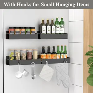 Magnetic Spice Rack Organizer Set