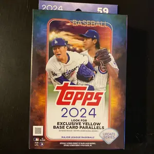 NEW 2024 Topps Update Baseball Factory Sealed Hanger Box