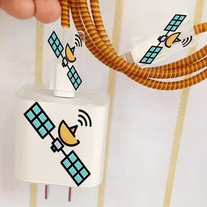 5-Piece Set Satellite Signal Antenna Blue Block Protective Case for iPhone 17-11 Pro Max, Anti-Drop Gift for Boyfriend/girlfriend