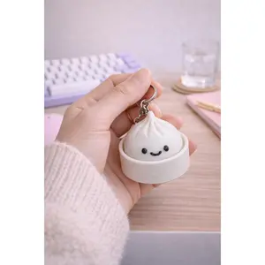 Bao Bun Fidget Clicker – Cute Dumpling Keyboard Clicker