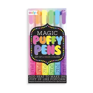 Magic Neon Puffy Pens
