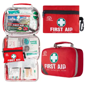 TTSV ENCORE 258-Piece Outdoor First Aid Kit – Adventure Medical Kit for Hiking, Camping, Backpacking, Survival, and Travel – Lightweight & Waterproof Gear for Emergencies