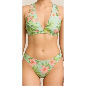 tropical bikini set