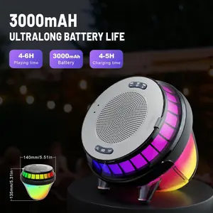 Floating Speaker for Pool, lPX7 Waterproof Floating Hot TubSpeaker with Colorful Lights, 15w Stereo Loud Sound, Tws,Portable, Wireless Party Gifts for Shower, Spa, Beach,bluetooth speaker